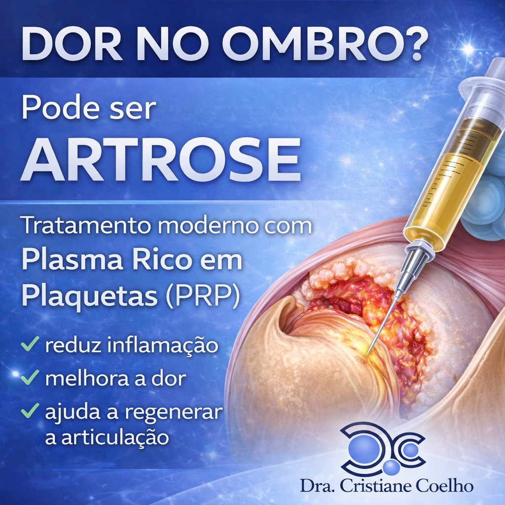 Tratamento para artrose e dor no ombro
